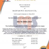 baspar pey ISO/TS 29001:2010